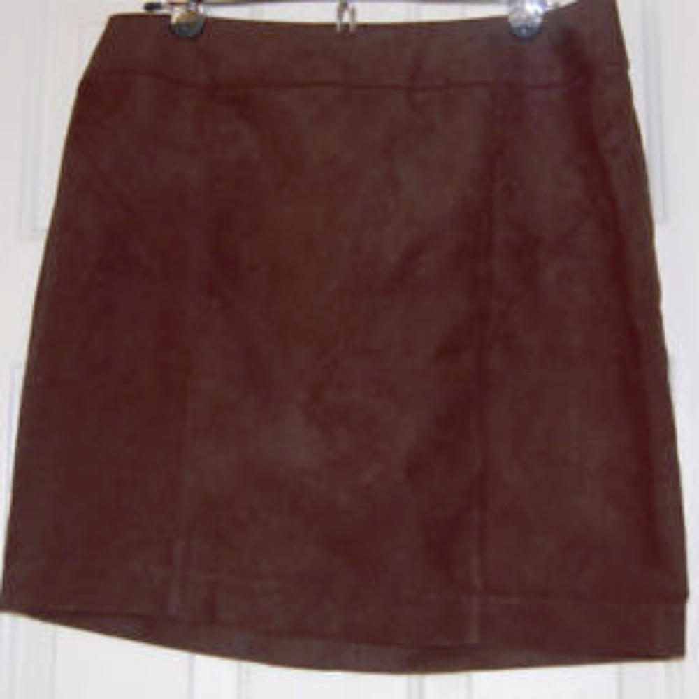Love 21 Brown Suede Skirt Size Large